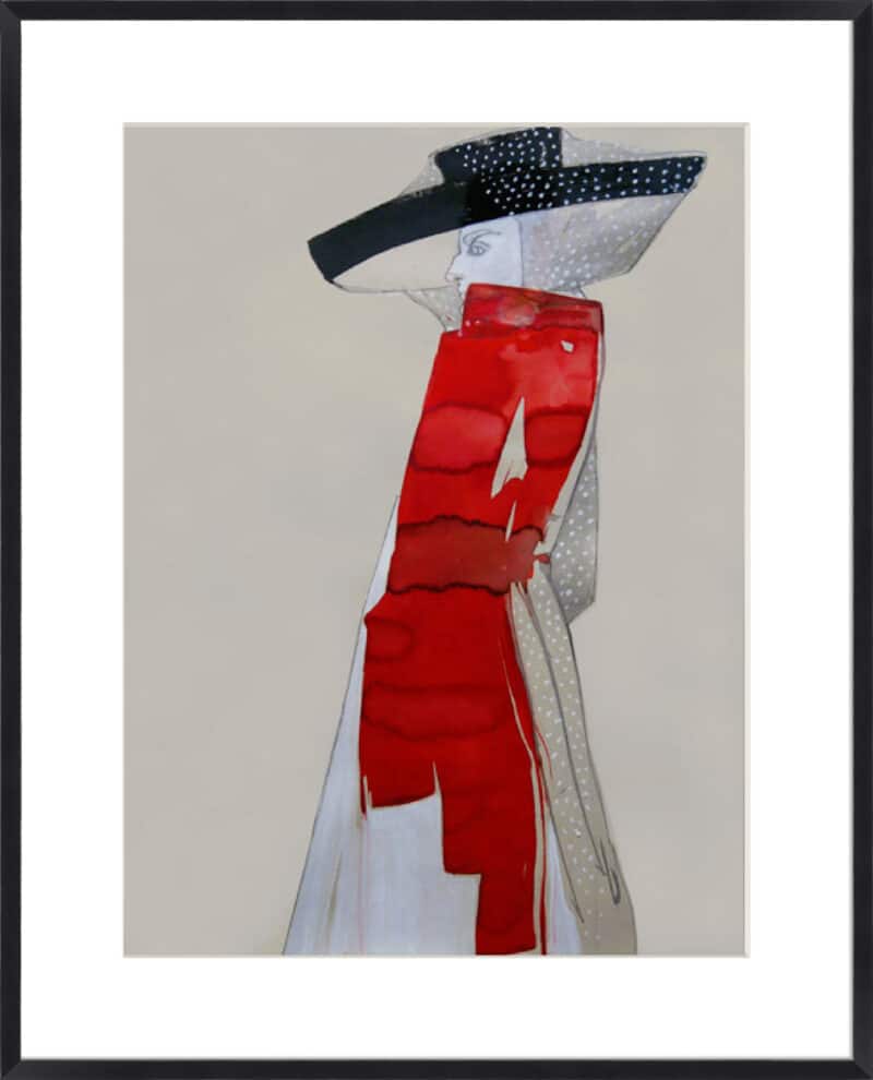 Crimson Moment - 10cm Mount Board Box Black