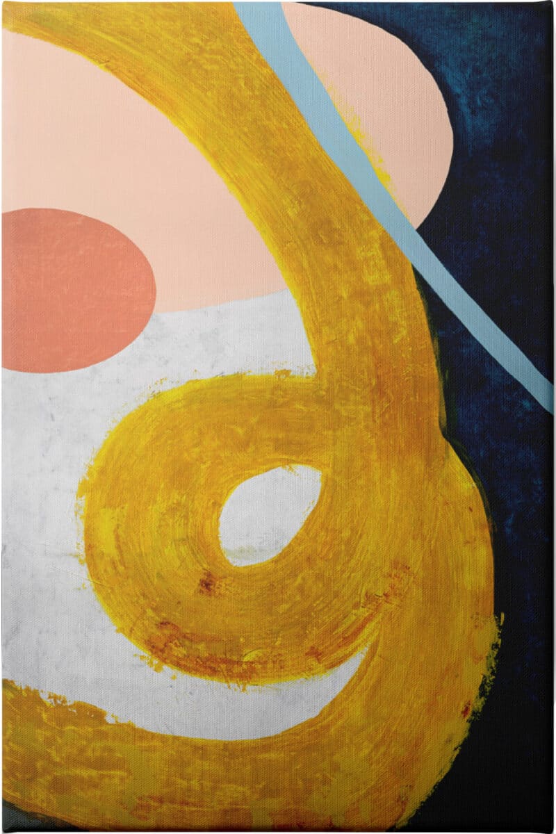 Cursivo 3 - Unframed Canvas Unframed Canvas