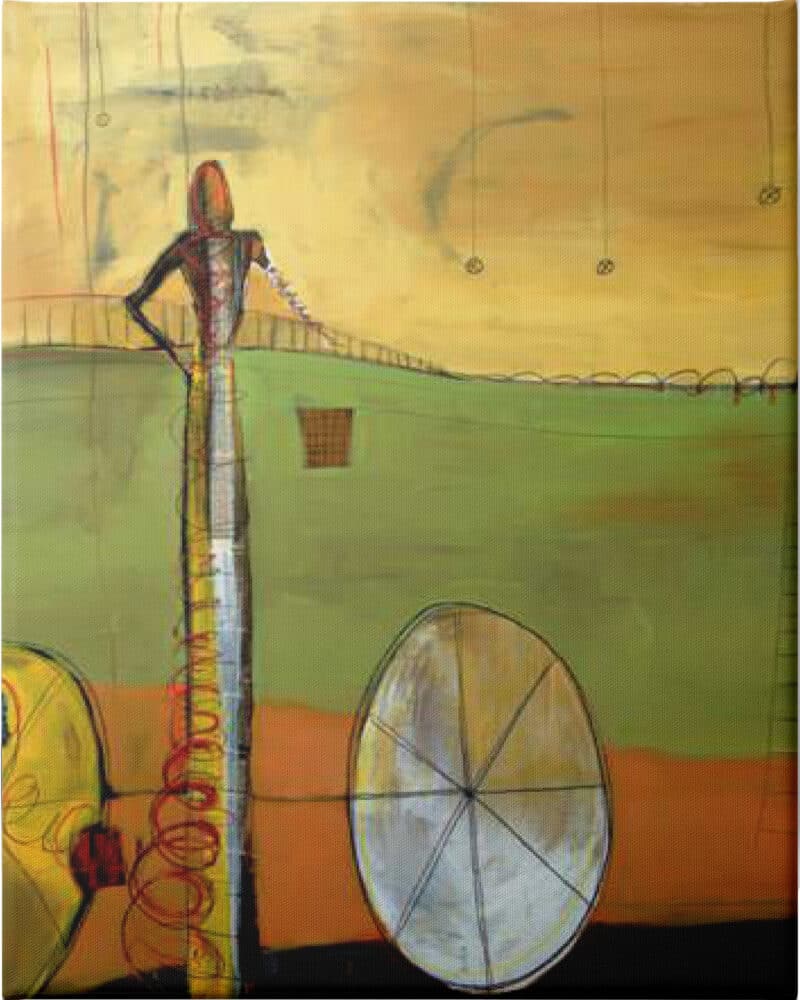 Dayrider - Unframed Canvas Unframed Canvas