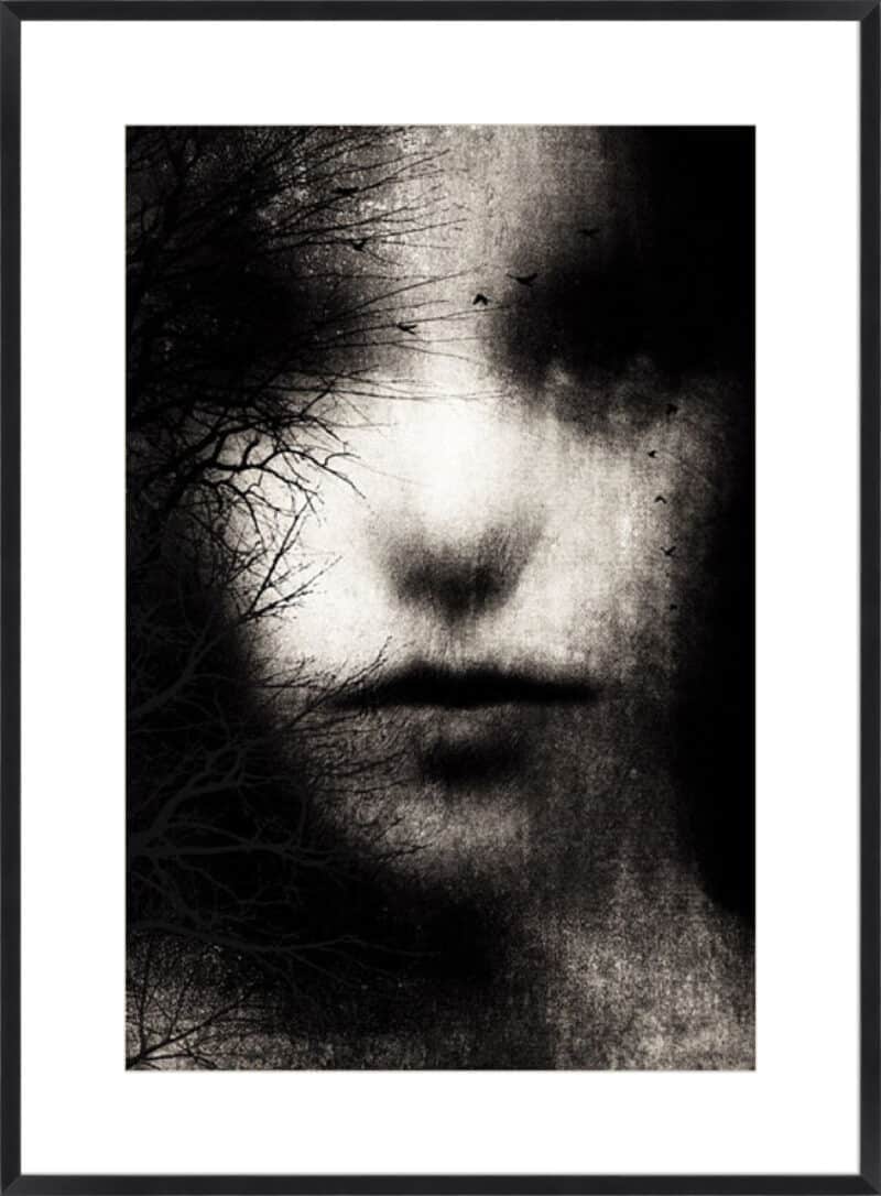 Dear darkness - 10cm Mount Board Box Black