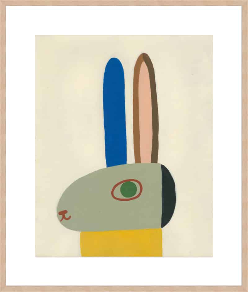 Ears Up - 10cm Mount Board Box Natural