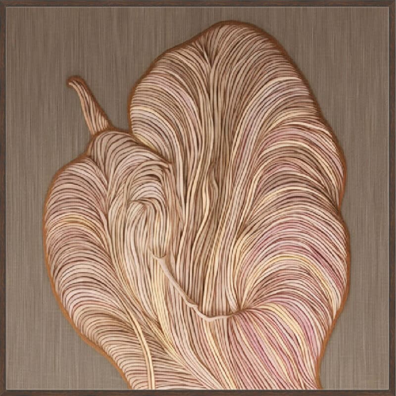 Flora IV - Canvas Gallery Walnut
