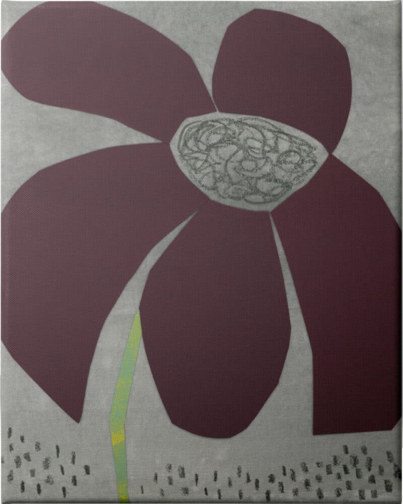 Flower Collage 11 - Unframed Canvas Unframed Canvas