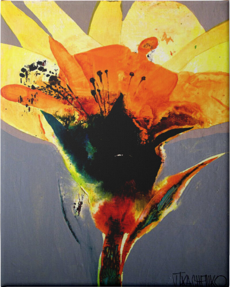 Flower I - Unframed Canvas Unframed Canvas