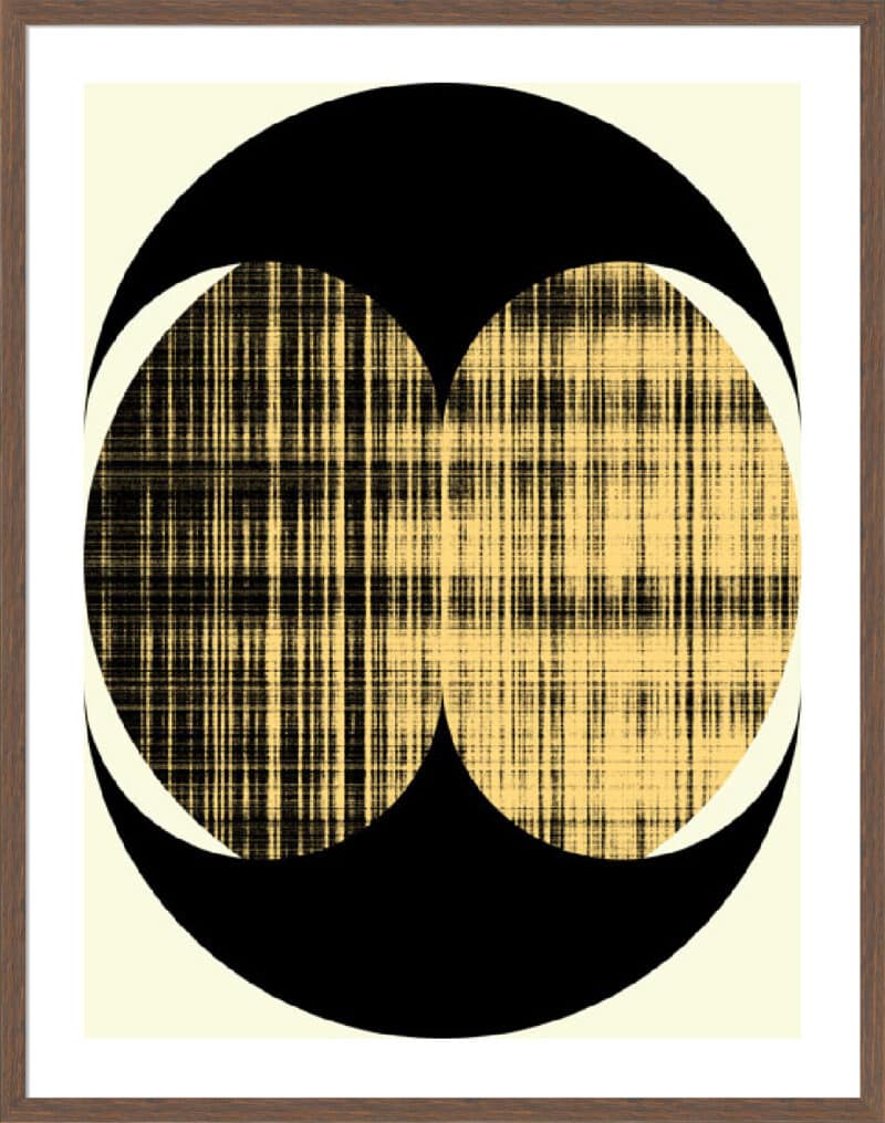 Format 976 - 5cm White Border Box Walnut