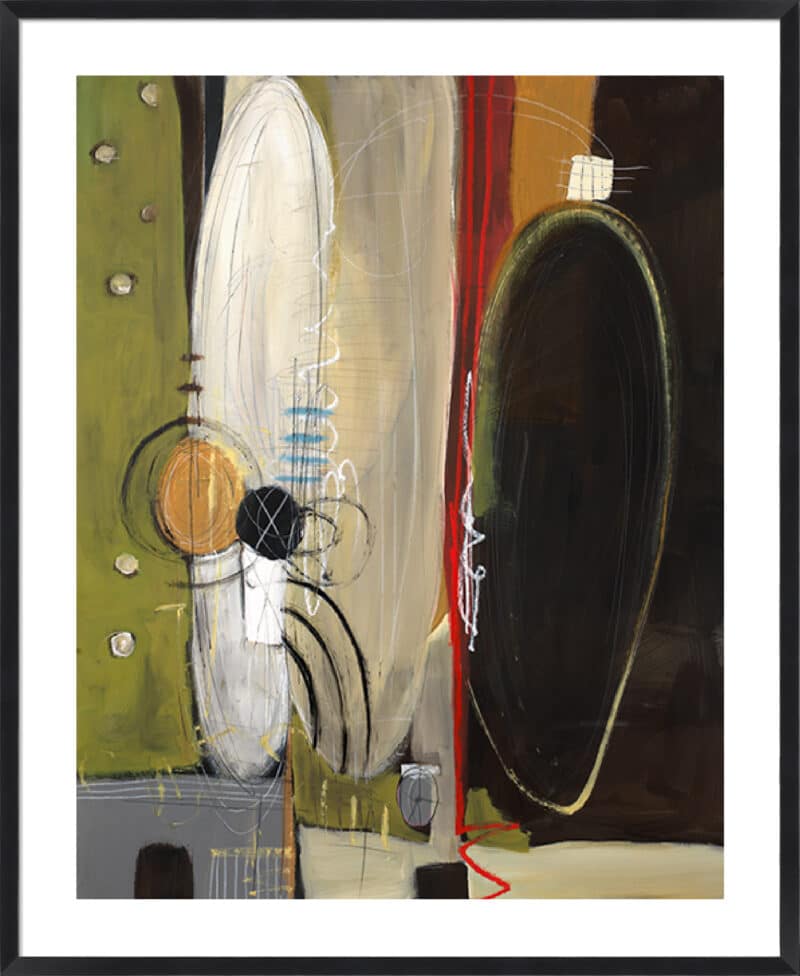 Frequency - 5cm White Border Box Black