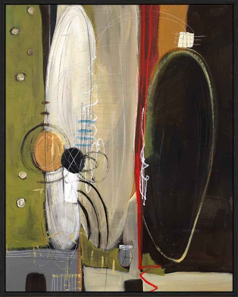 Frequency - Canvas Gallery Black