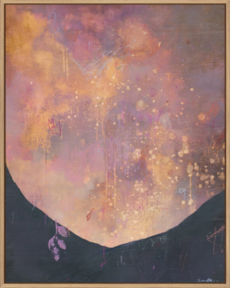 Galaxies Landscape 1 - Canvas Gallery Natural