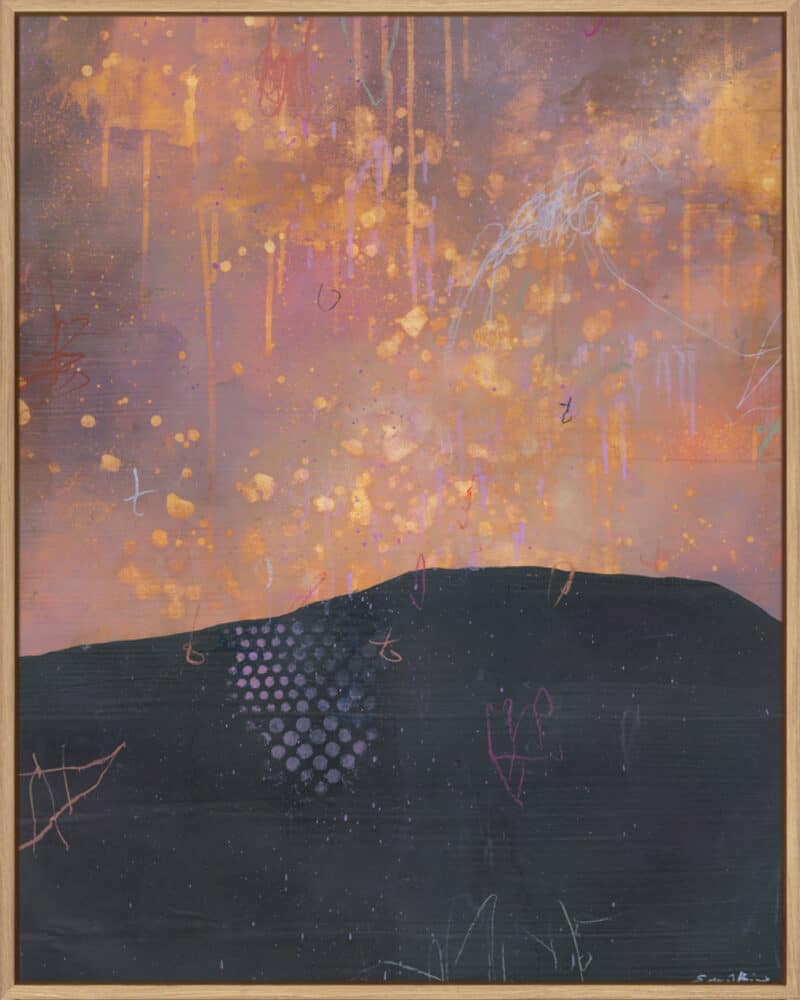 Galaxies Landscape 2 - Canvas Gallery Natural