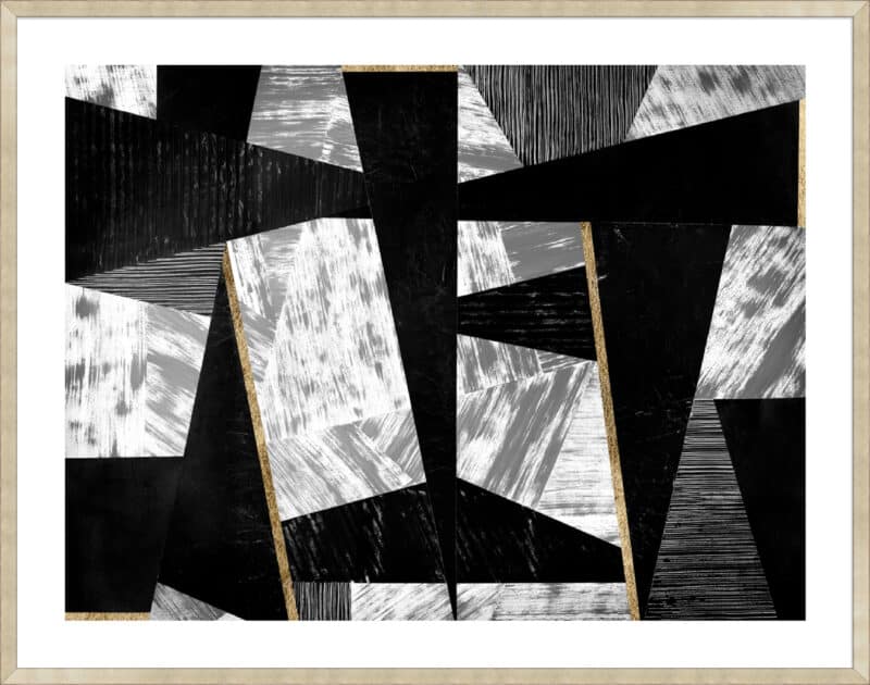 Gilded Edge 2 - 5cm White Border Sm. Box Champagne