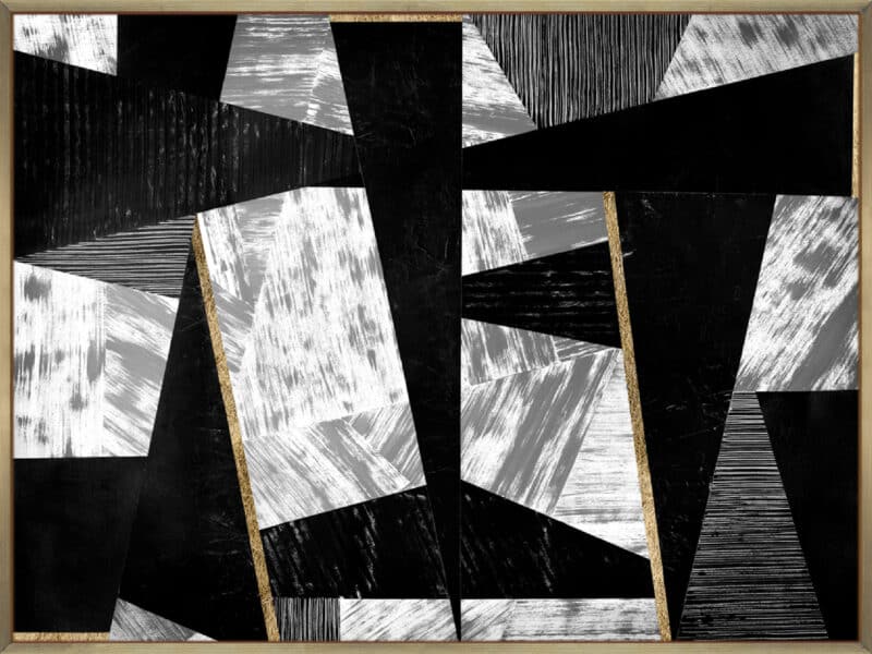 Gilded Edge 2 - Canvas Gallery Champagne