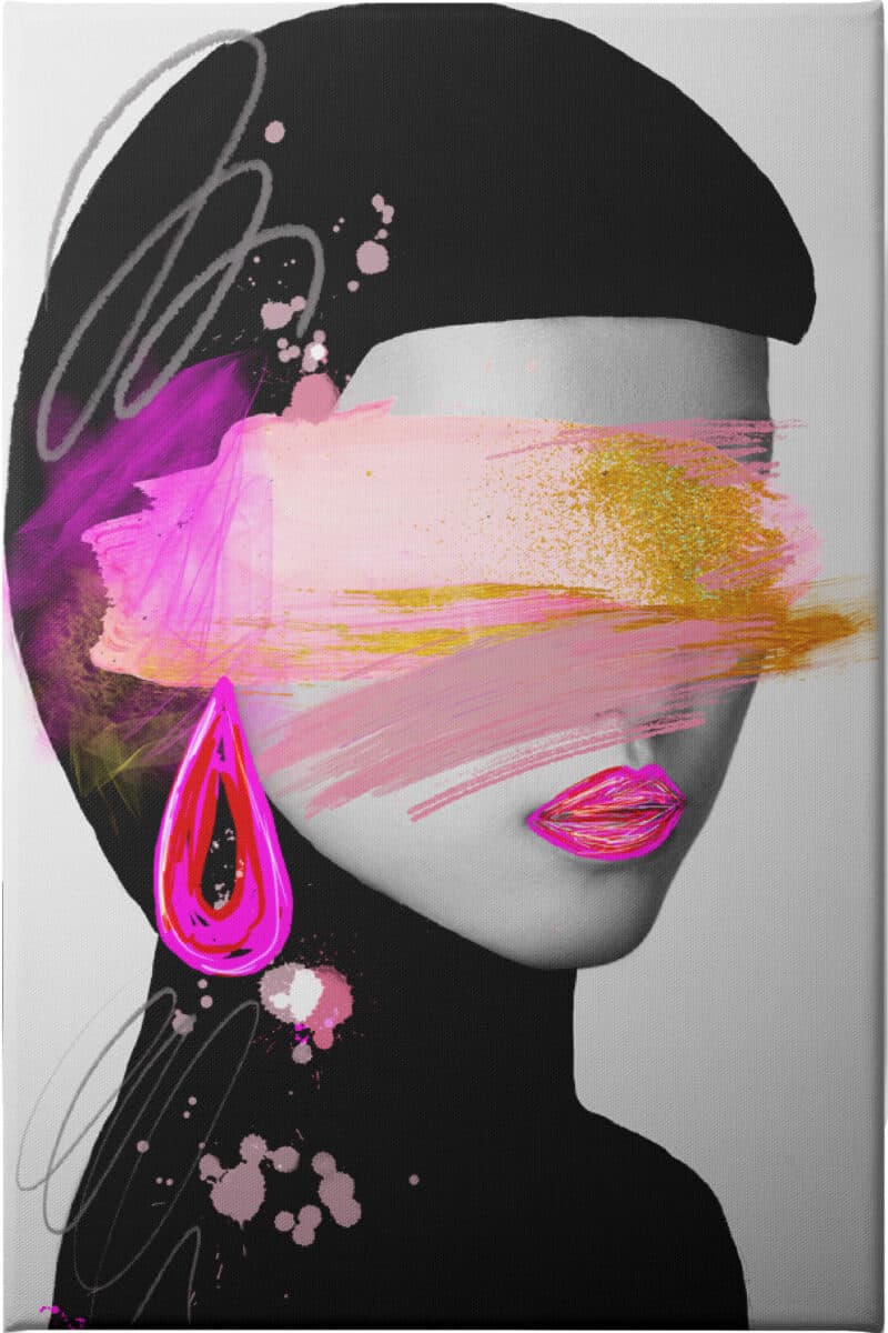 Glam - Unframed Canvas Unframed Canvas