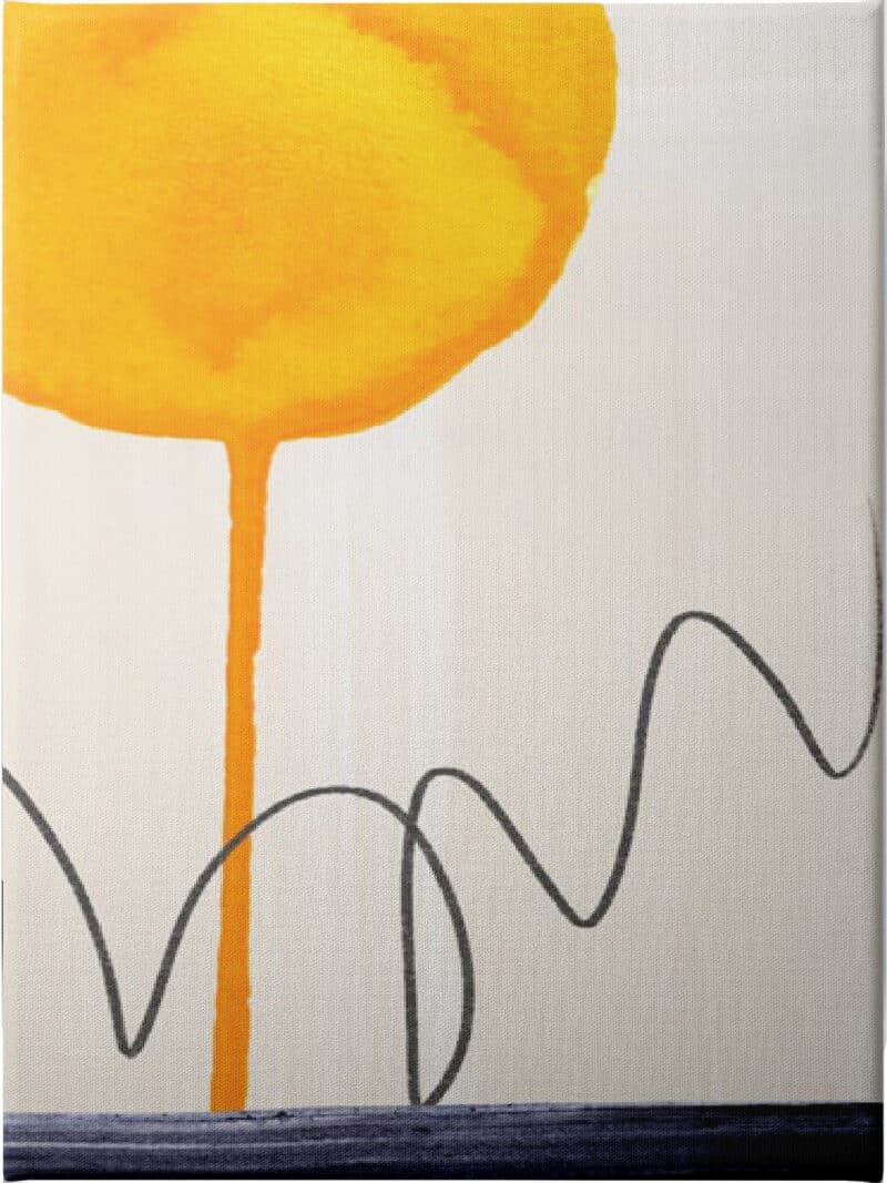 Golden Drop - Unframed Canvas Unframed Canvas