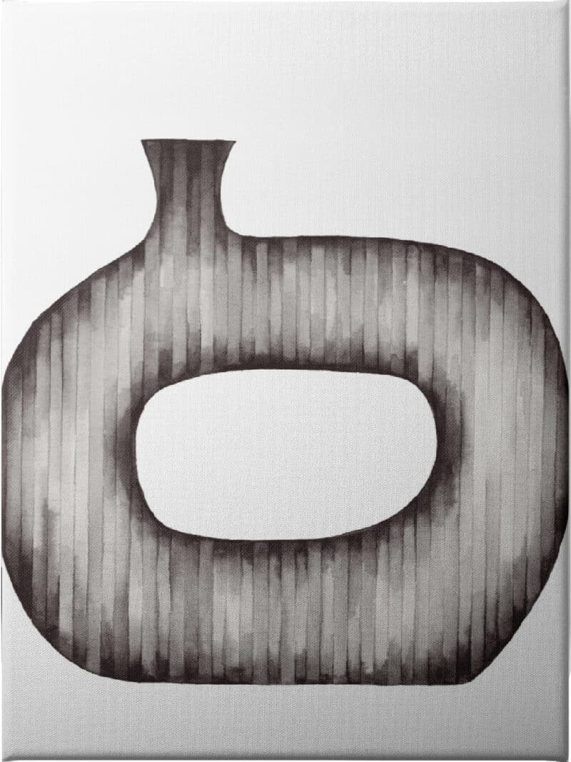 Gradient Curves 1 - Unframed Canvas Unframed Canvas