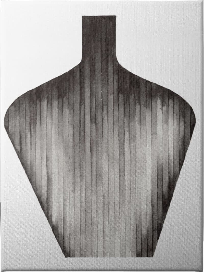 Gradient Curves 2 - Unframed Canvas Unframed Canvas