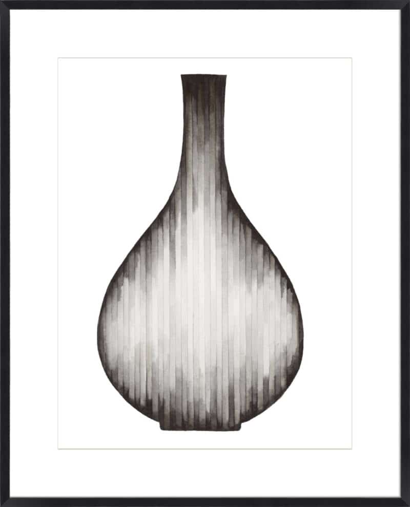 Gradient Curves 3 - 10cm Mount Board Box Black