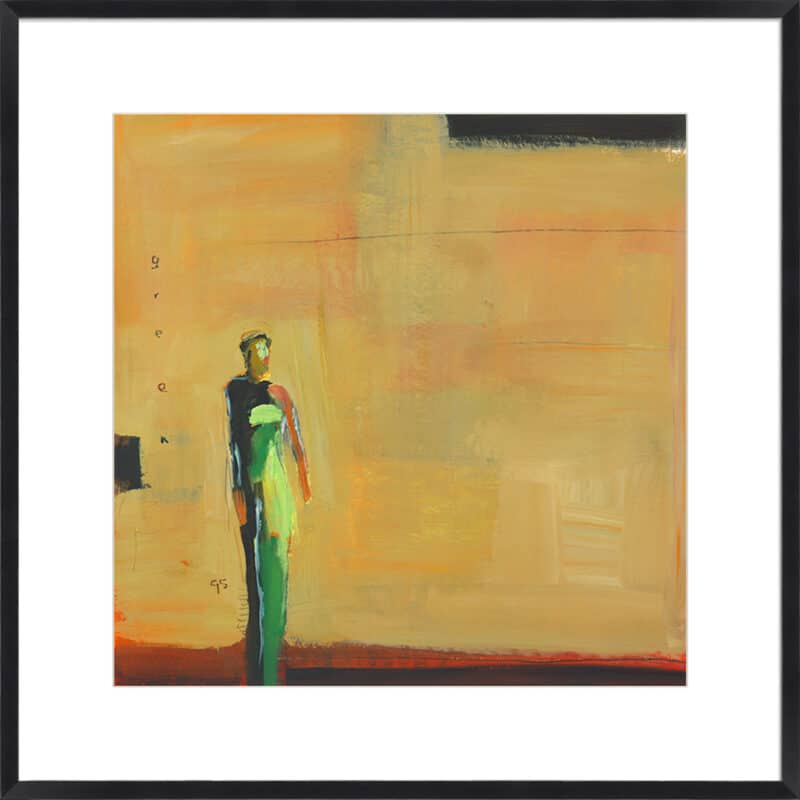 Green - 10cm Mount Board Box Black