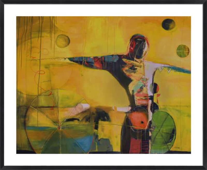 Highwire - 5cm White Border Box Black