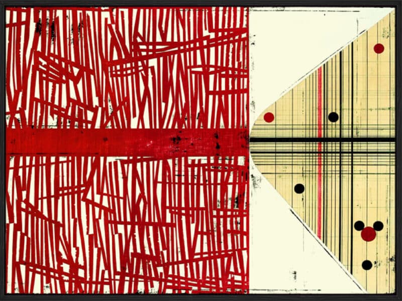 Inscenation 7 - Canvas Gallery Black