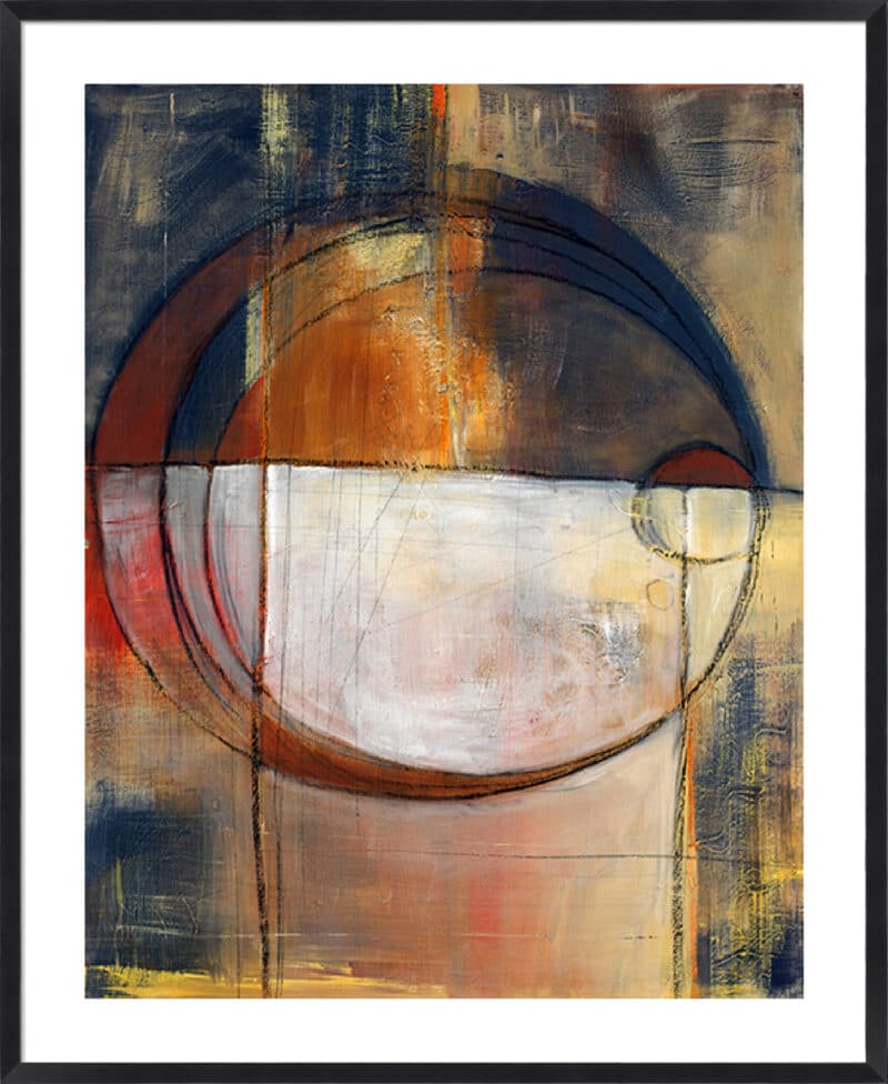 Inside The Loop - 5cm White Border Box Black