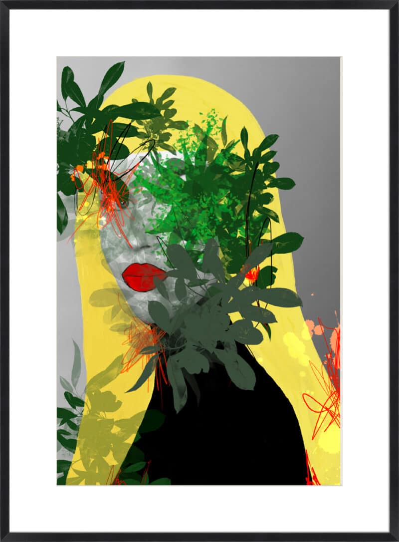 Isabele - 10cm Mount Board Box Black