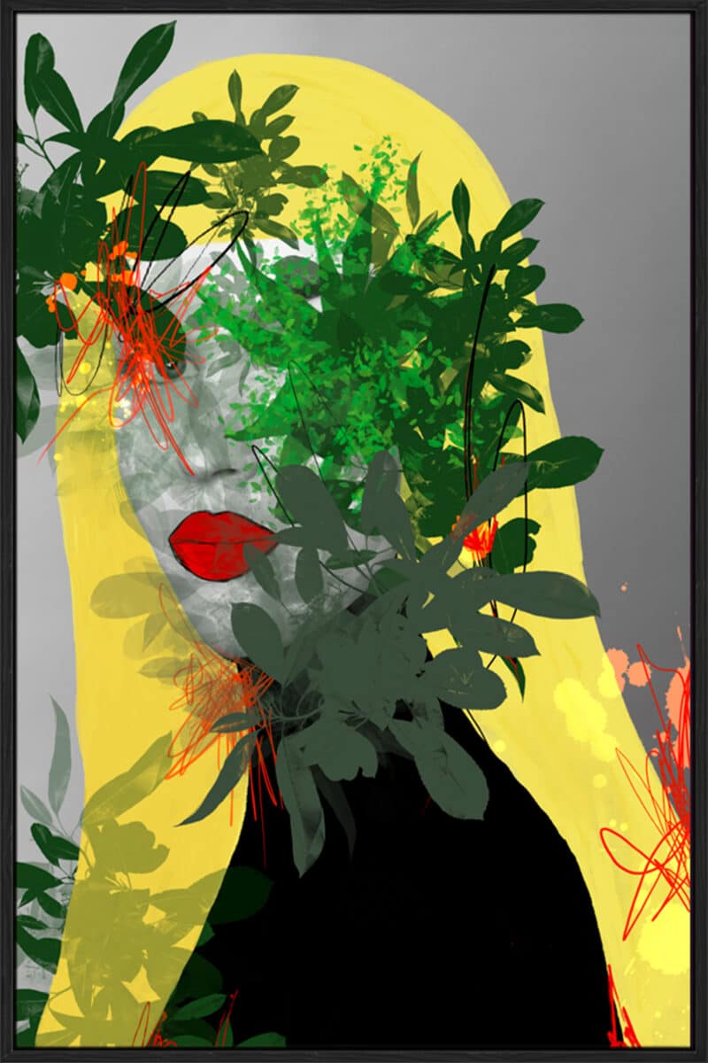 Isabele - Canvas Gallery Black