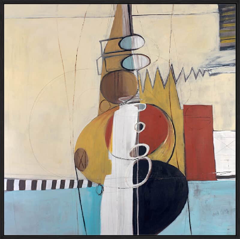 Jazz Stack Loop - Canvas Gallery Black