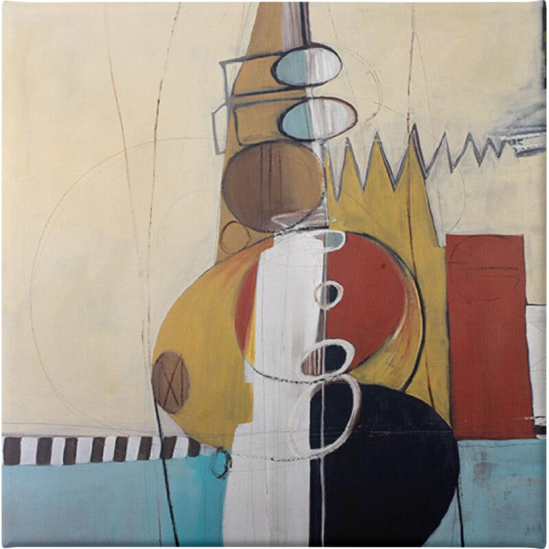 Jazz Stack Loop - Unframed Canvas Unframed Canvas