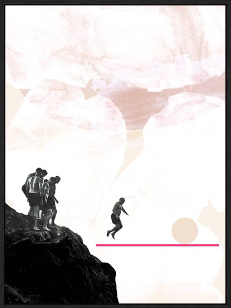 Just Us - Canvas Gallery Black