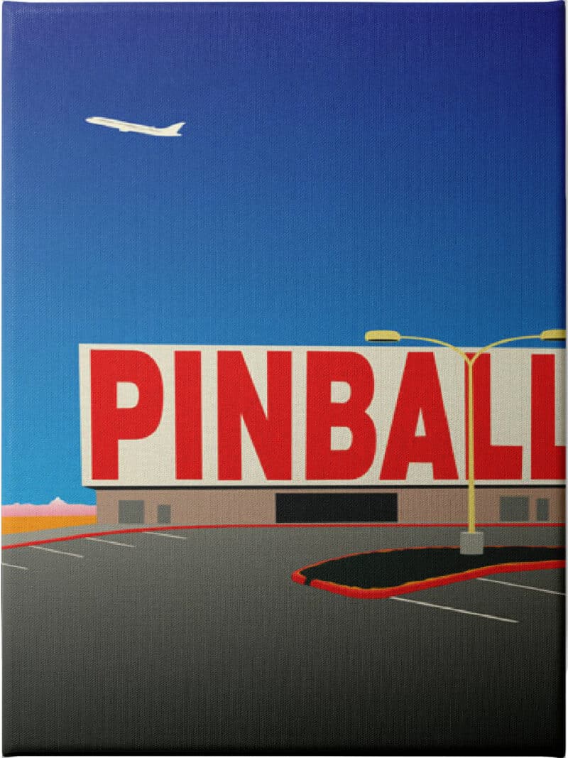 Las Vegas Pinball - Unframed Canvas Unframed Canvas