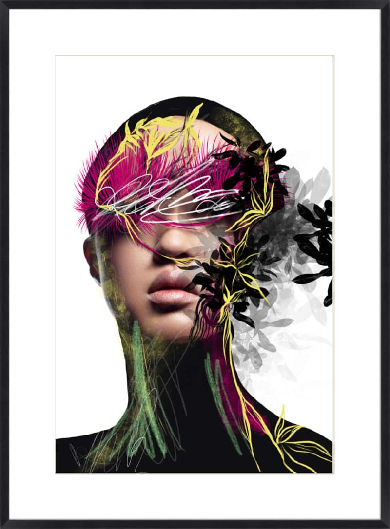 Lash - 10cm Mount Board Box Black