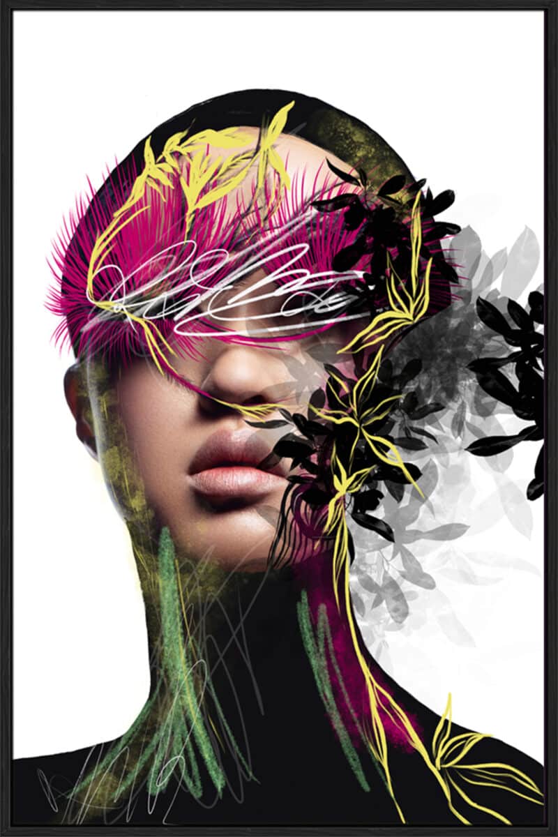 Lash - Canvas Gallery Black