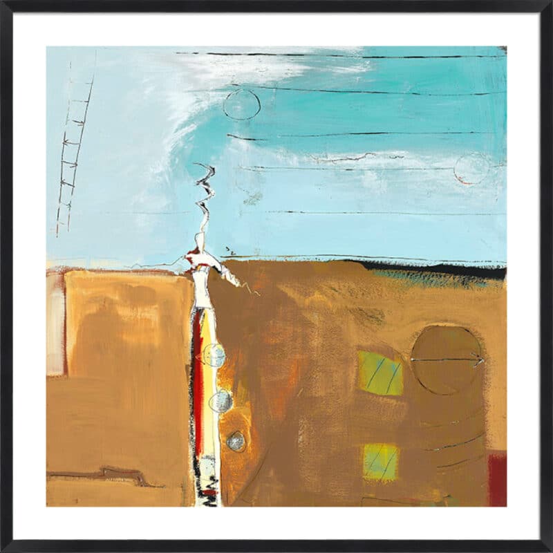 Le Circ I - 5cm White Border Box Black