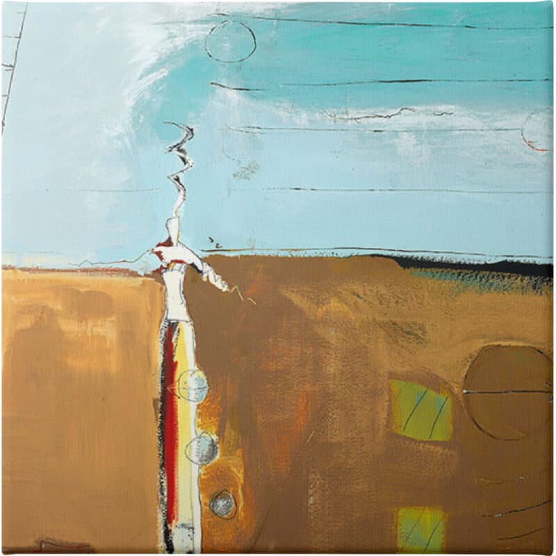 Le Circ I - Unframed Canvas Unframed Canvas