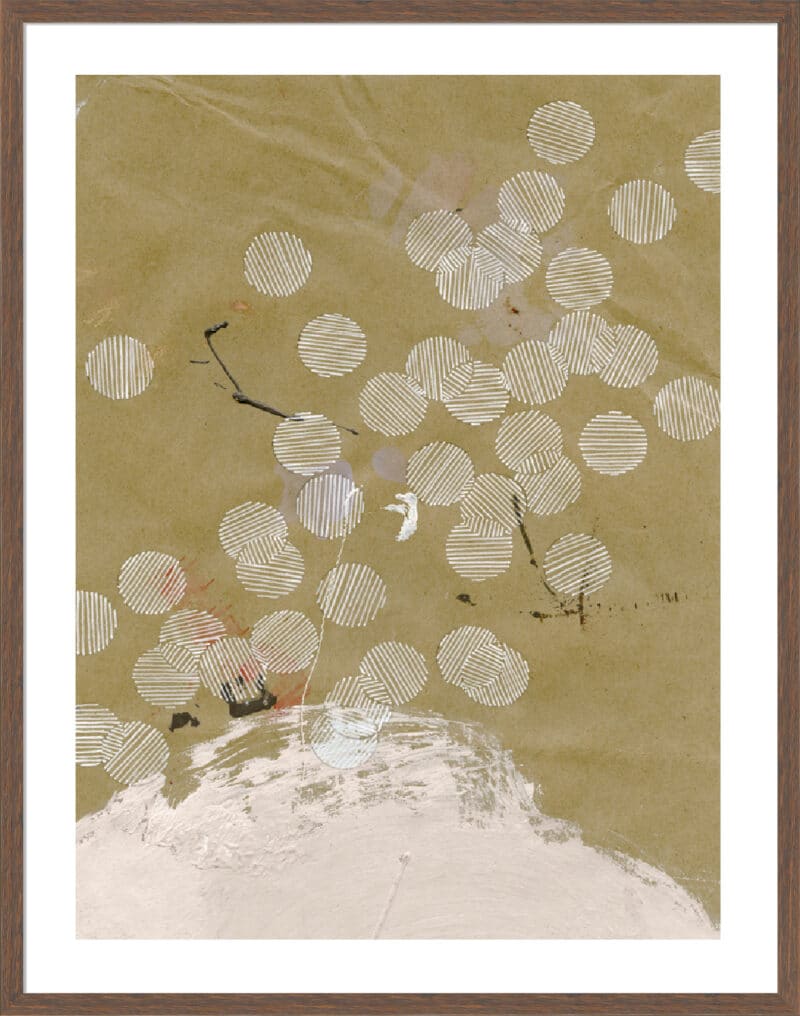 Lost in Transit 1 - 5cm White Border Box Walnut