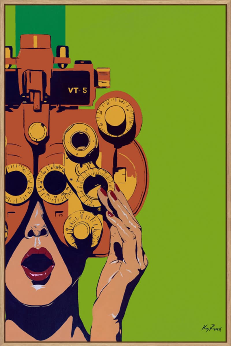 Naked Eye - Canvas Gallery Natural