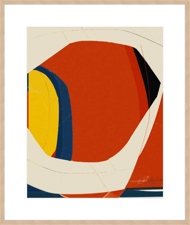 Oddment Collection 10 - 10cm Mount Board Box Natural