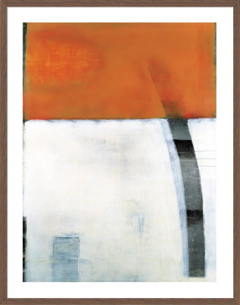 Pathways #26 - 5cm White Border Box Walnut