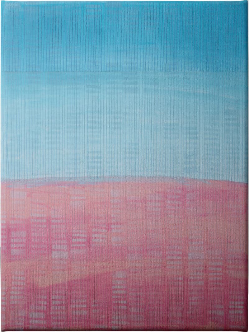 Pink Lake - Unframed Canvas Unframed Canvas