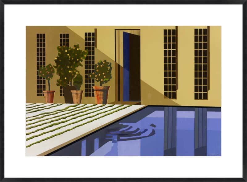 Poolside 1 - 10cm Mount Board Box Black