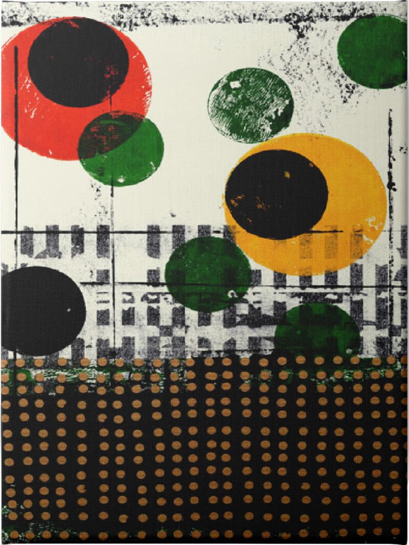 Random Position 13. - Unframed Canvas Unframed Canvas