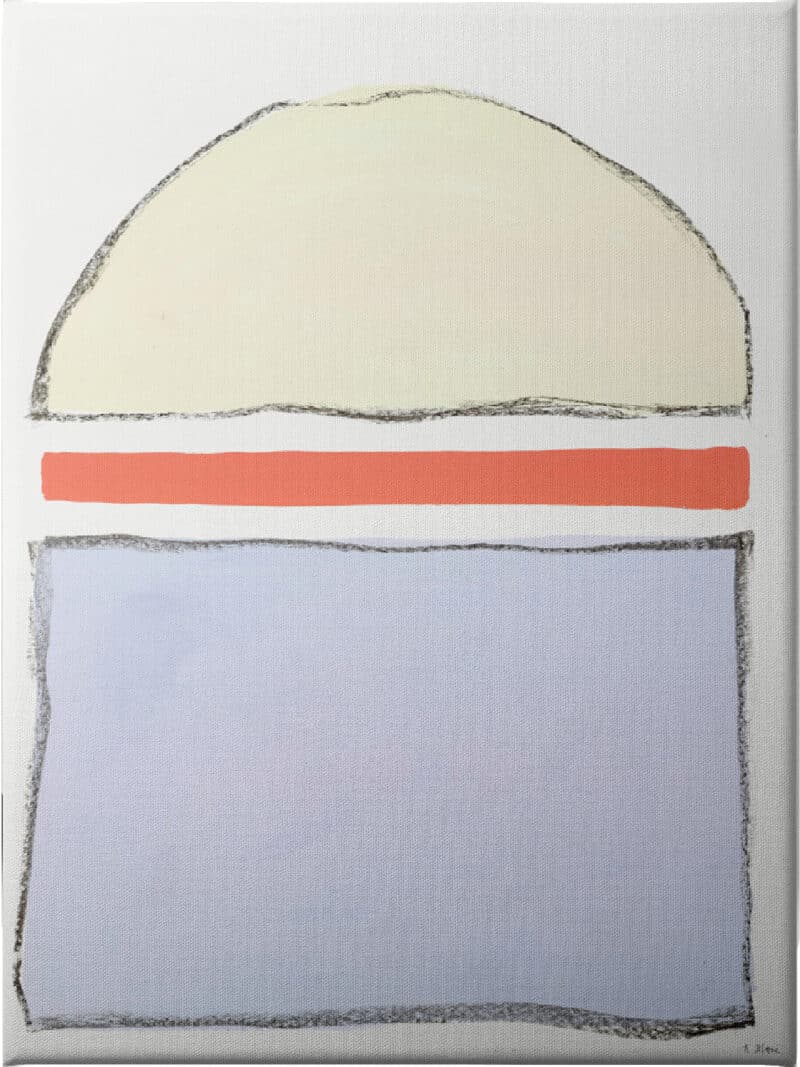 Sherbert Abstract 3 - Unframed Canvas Unframed Canvas