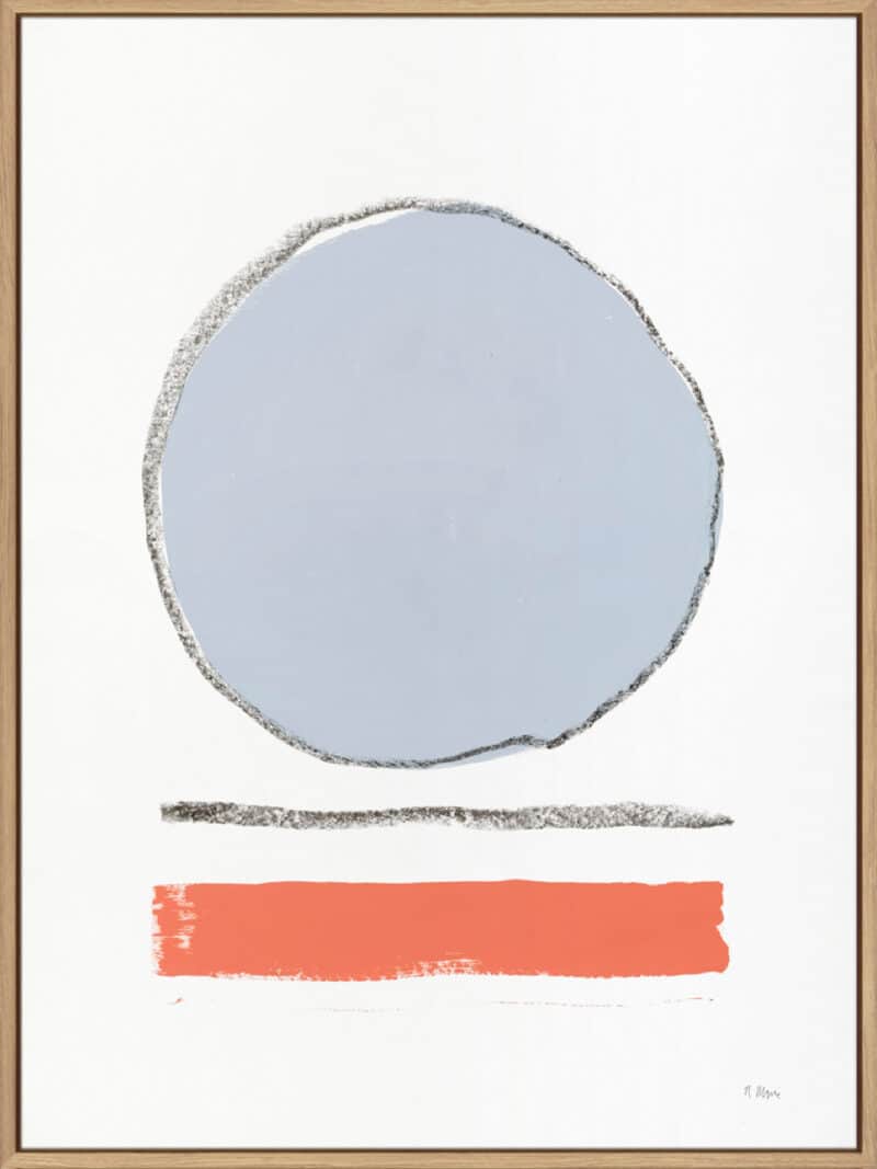 Sherbert Abstract 5 - Canvas Gallery Natural