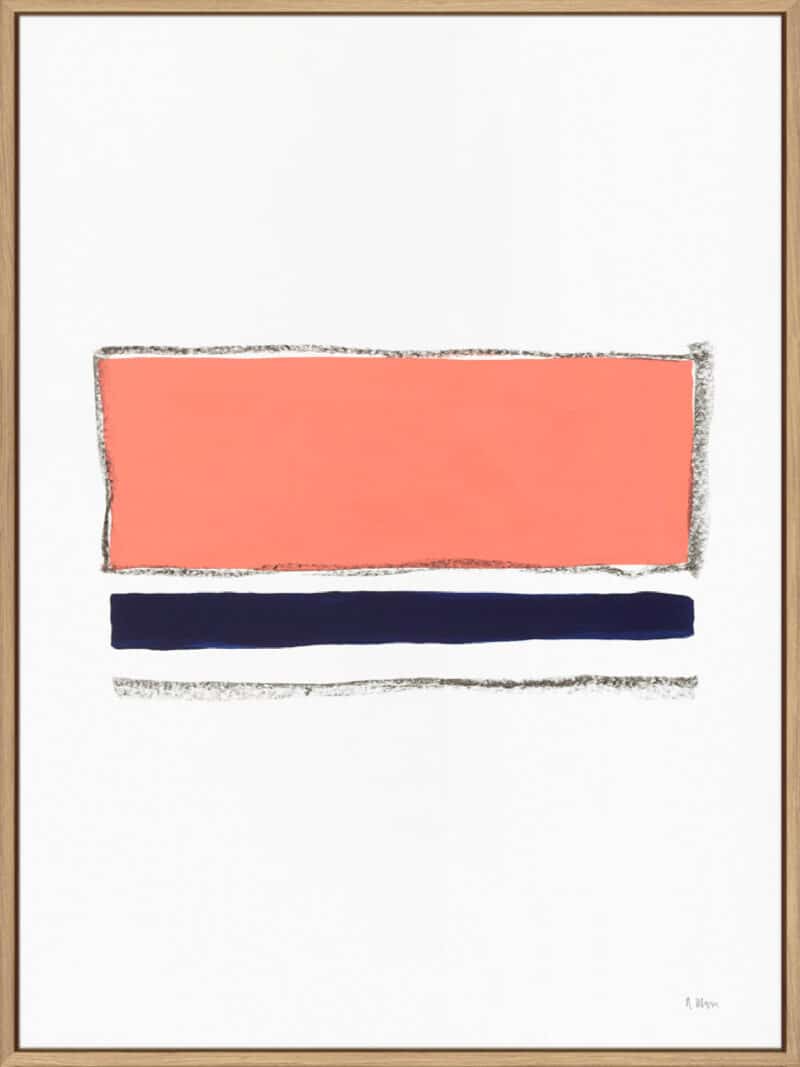 Sherbert Abstract 6 - Canvas Gallery Natural