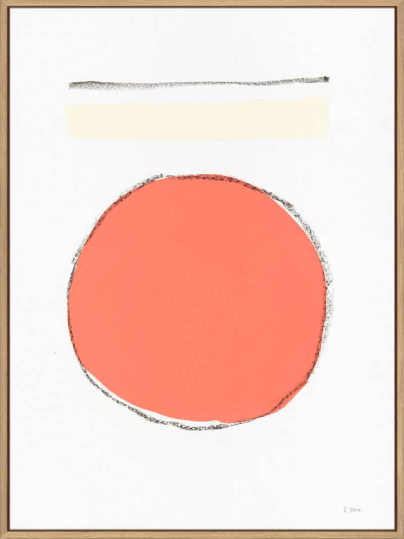 Sherbert Abstract 9 - Canvas Gallery Natural