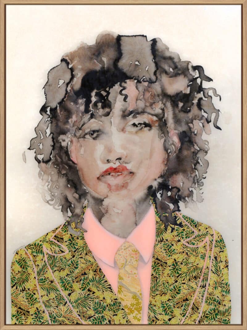 Suit (in green) - Canvas Gallery Natural