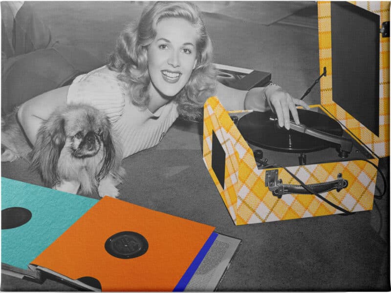 Sunday Walk - Unframed Canvas Unframed Canvas