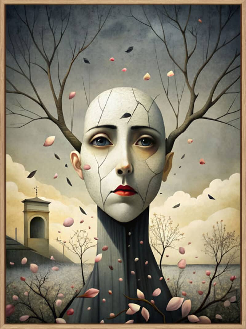 The Silent Witness - Canvas Gallery Natural