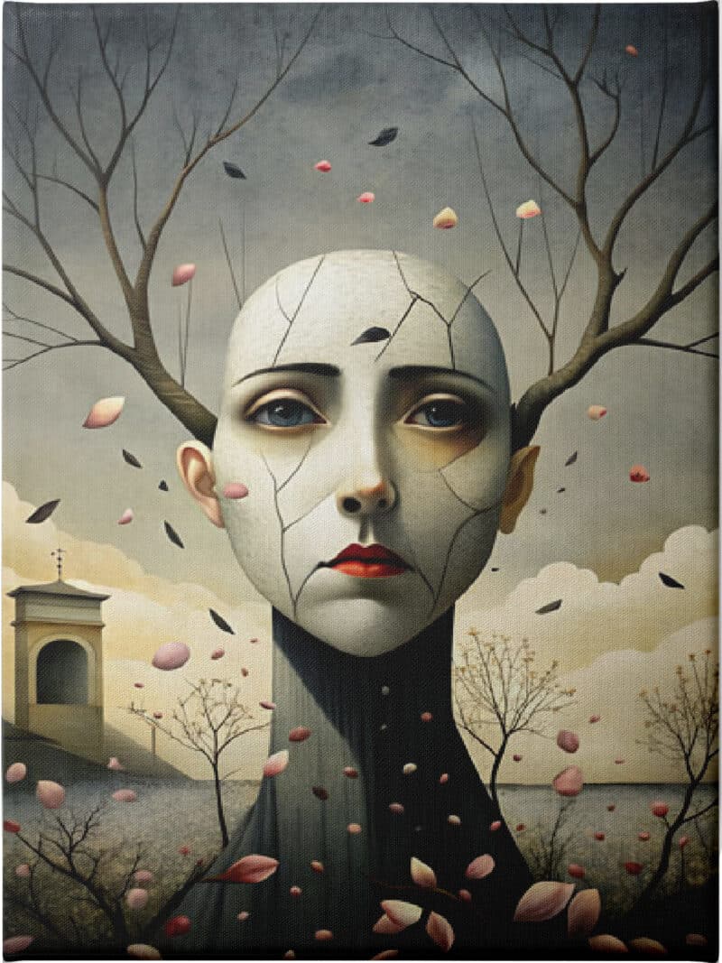 The Silent Witness - Unframed Canvas Unframed Canvas