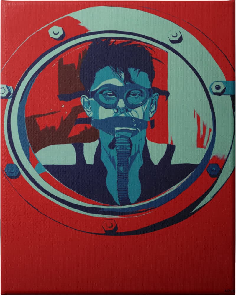 Under Pressure - Unframed Canvas Unframed Canvas